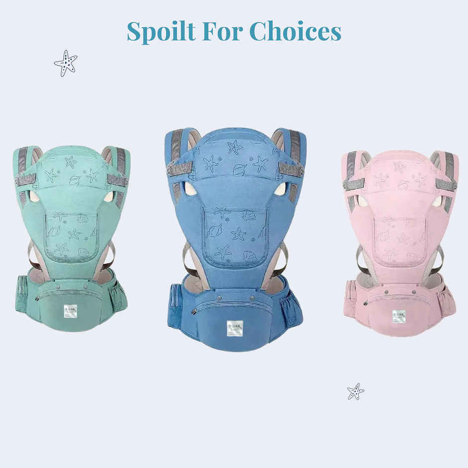 Polka Tots Hip Seat Carrier | Shell Green