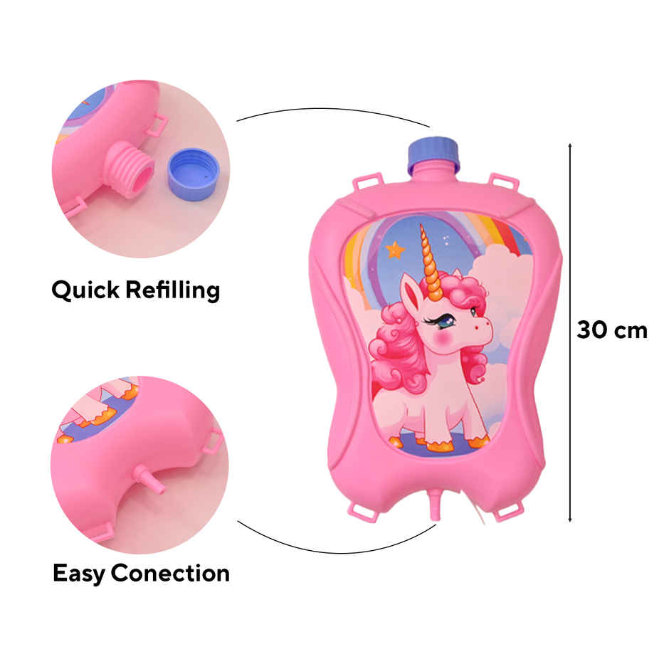 Unicorn Holi Water Tank Pichkari | 2 L | Tomuncle