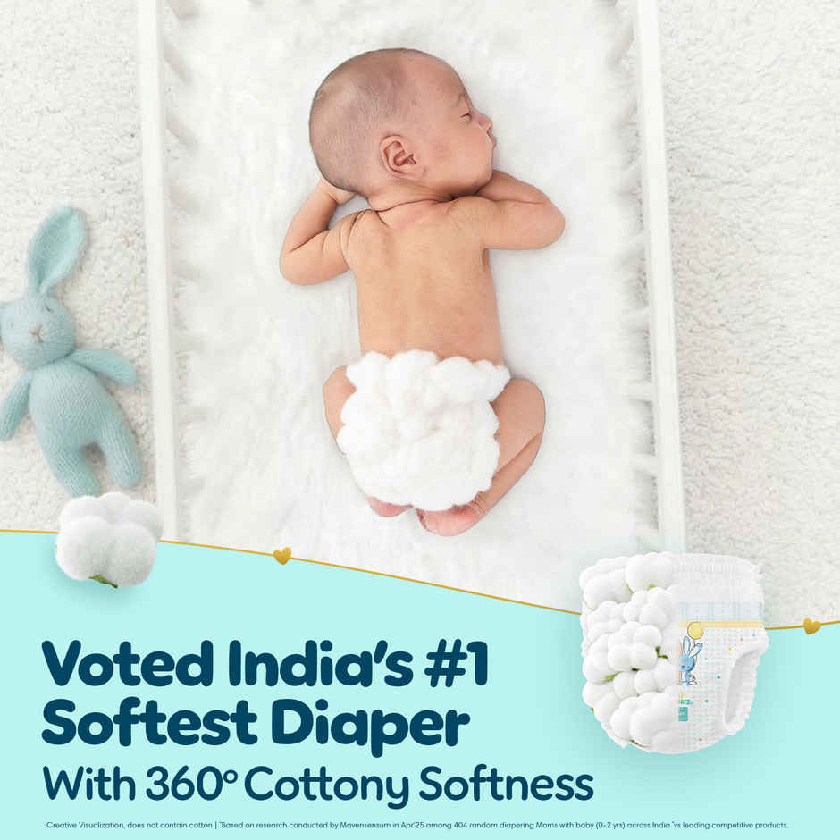 Pampers Premium Care Pants XS 30 | No Marks Design | India's Softest Diaper