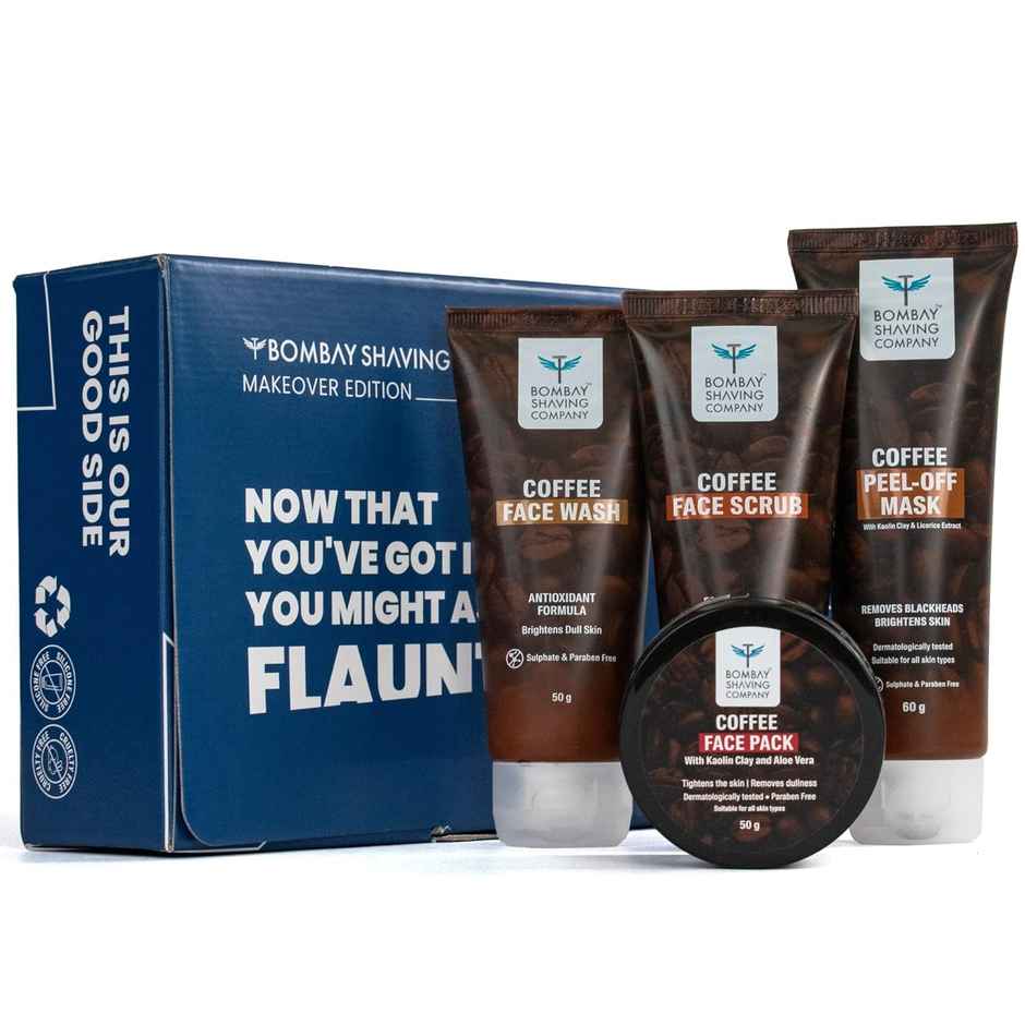 Bombay Shaving Company Coffee Facial Starter Kit