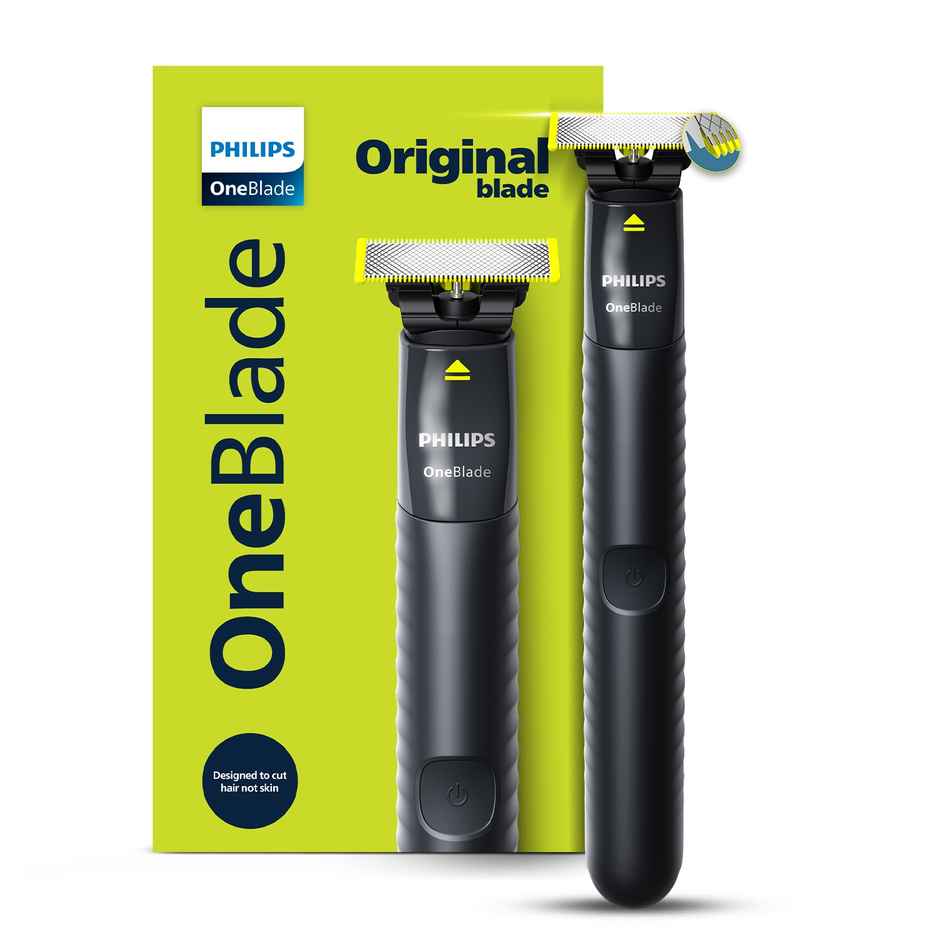 Philips OneBlade Hybrid Trimmer Edge Shave|Patented Blade|Designed for Skin Comfort|QP1424/10