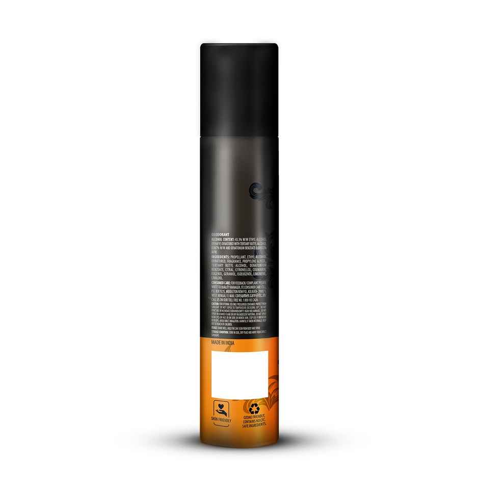 Engage Spirit Deodorant Spray for Men | Citrus & Spicy | 24hr Freshness