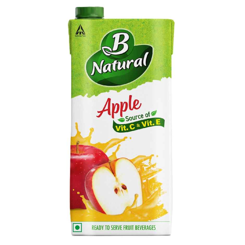 B Natural Apple Juice, Vitamin C & E