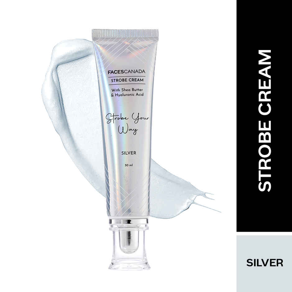 FACES CANADA Strobe Cream - Silver | Primer + Highlighter + Moisturizer