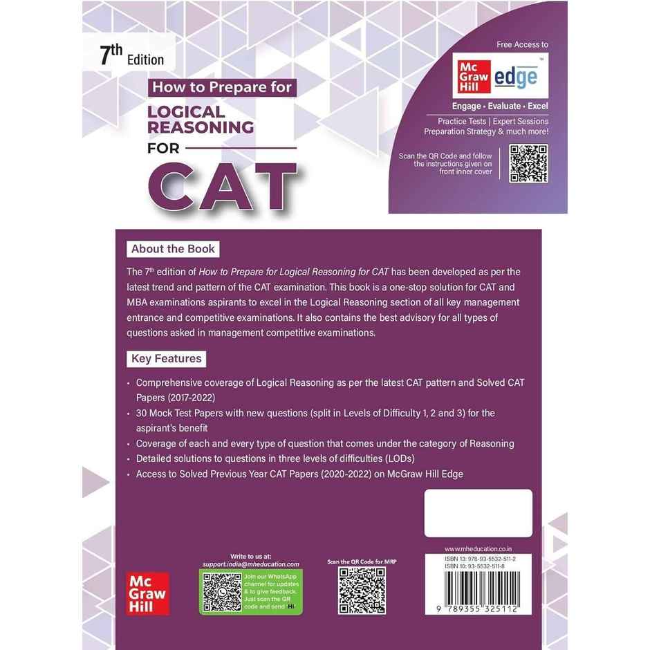 Logical Reasoning for CAT | Latest Edition | Arun Sharma | McGraw Hill