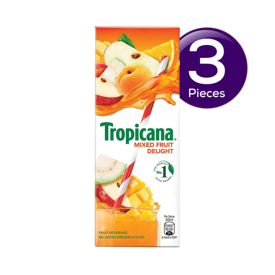 Tropicana Real Mixed Fruit Juice 200 ml Combo