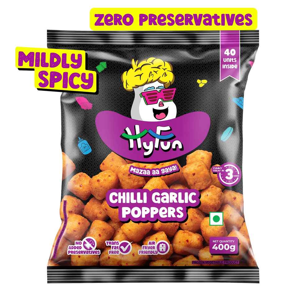 Hyfun Chilli Garlic Potato Poppers Combo