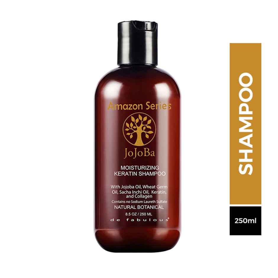 Amazon Series Jojoba Moisturizing Keratin Shampoo Sulphate Free All Hair Types