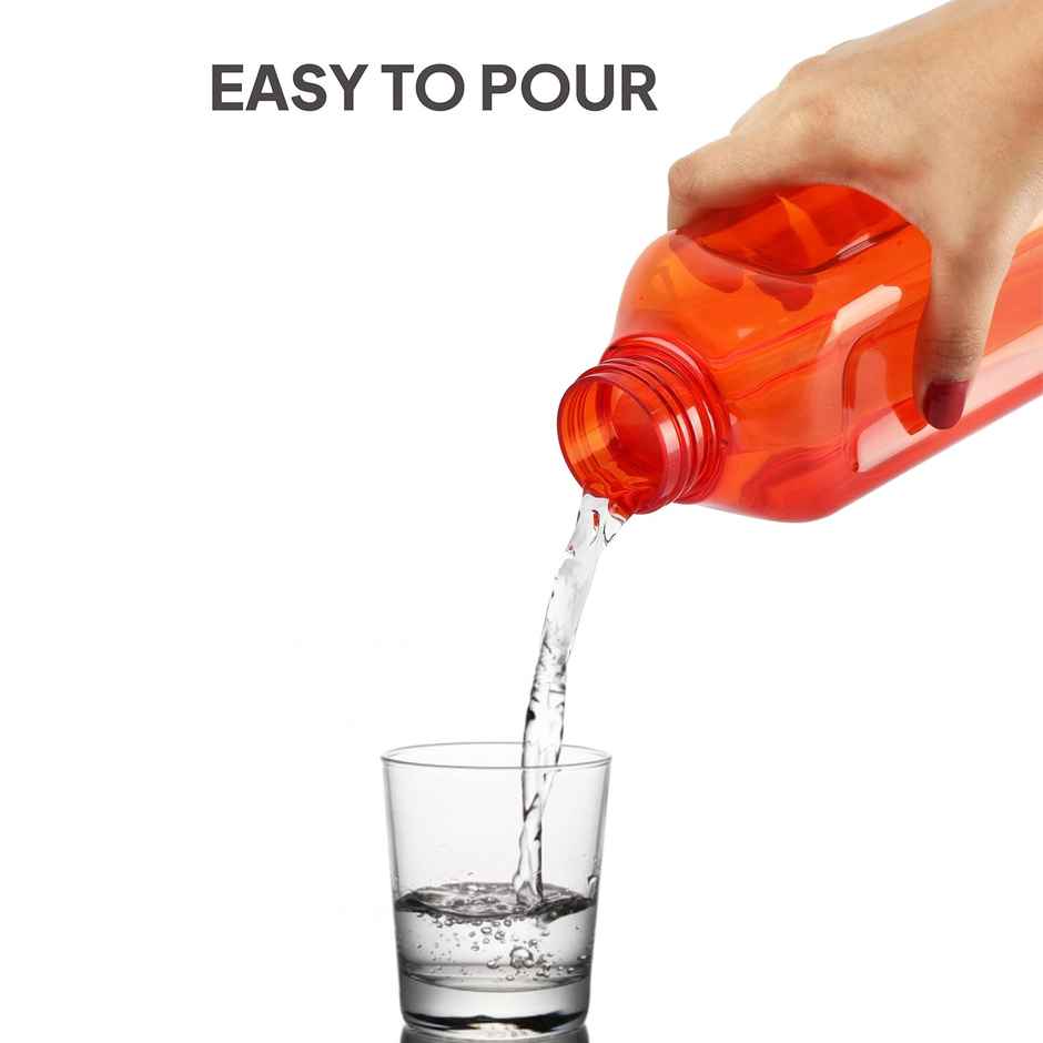 Cello Plastic Venice Water Bottle | 1 L | Assorted