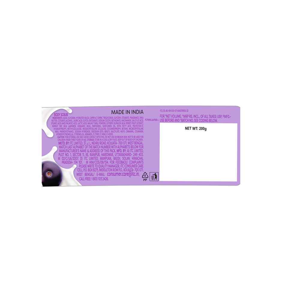 Fiama De Tan Body Scrub with 1% Niacinamide | Exfoliating Scrub for Instant Brightness