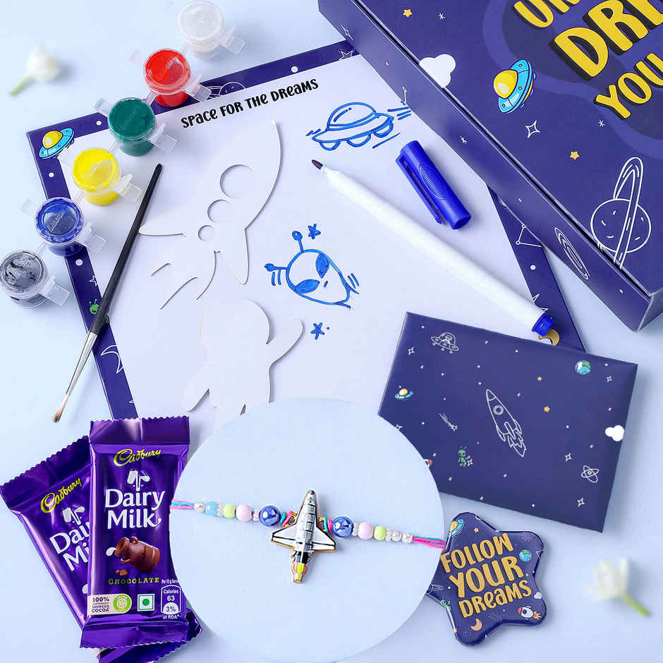 FNP Astronaut Kids Rakhi Hamper