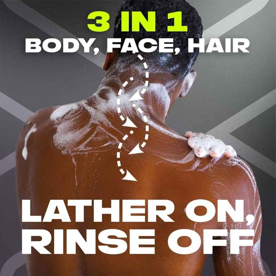 Axe Black 3-in-1 Body,Face & Hair Wash | For Men