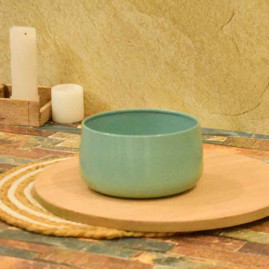 Casacraft by Pepperfry Desk Pot | Mint Green