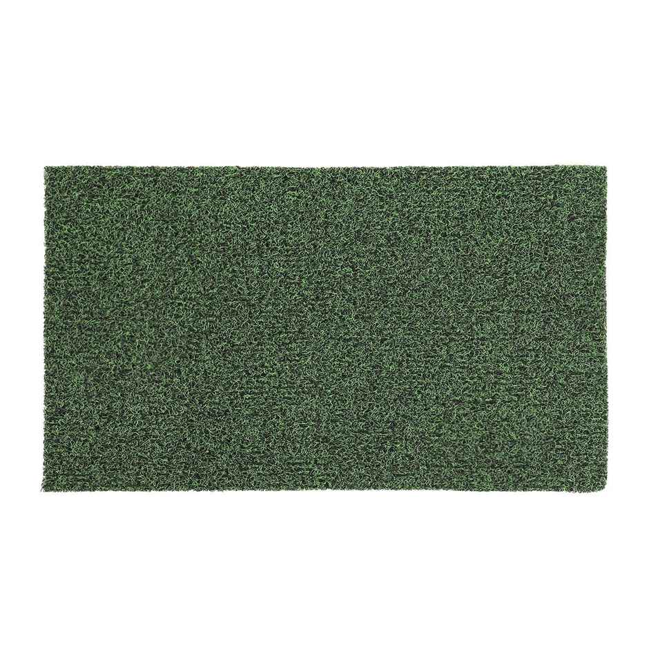 Status Milange PVC Anti-Skid Noodle Door Mat | 40 x 60 cm | Green