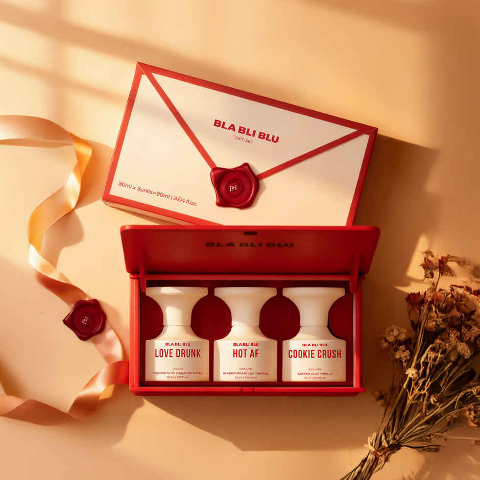 BLA BLI BLU Women Perfume Gift Set | 3x30ml | Floral & Fruity | Long Lasting