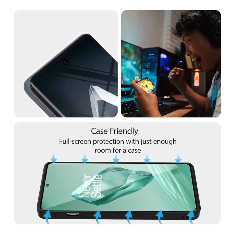 Kapaver Oneplus 12 - Easydo Tempered Glass Screen Protector Guard | Glass Hd | 1 Pack