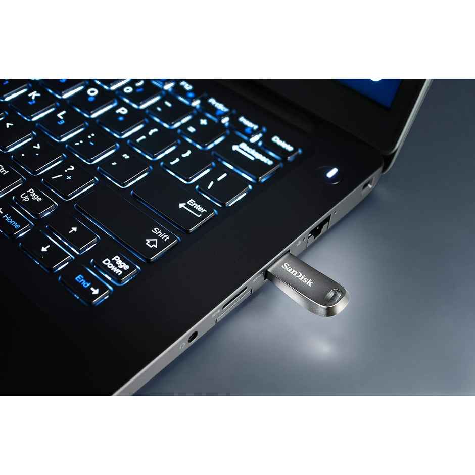 Sandisk Ultra Luxe Usb 3.2 Gen 1 Flash Drive 128Gb | Up To 400Mb/S | All Metal
