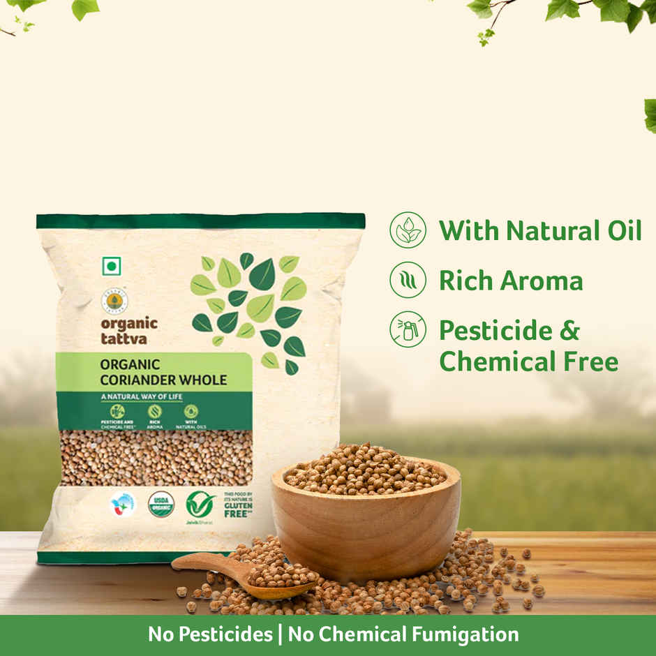 Organic Tattva Coriander Whole