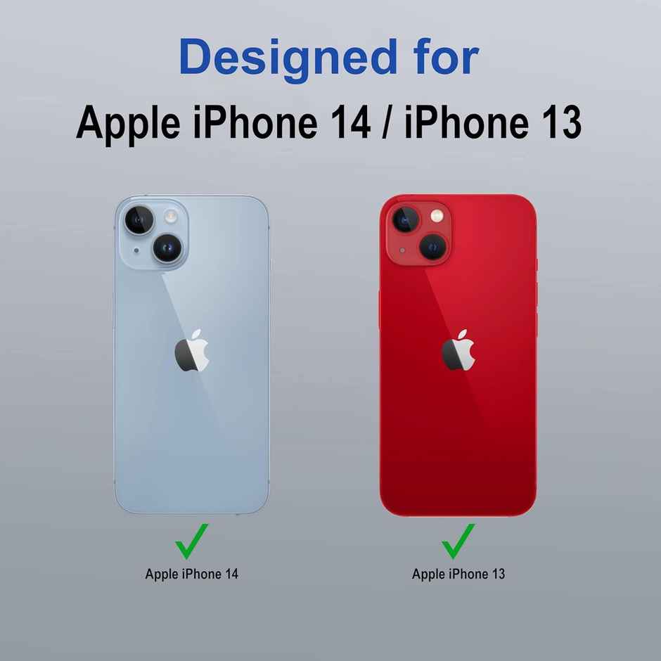 Zapcase Back Cover for Apple iPhone 14 | MagSafe-Clear