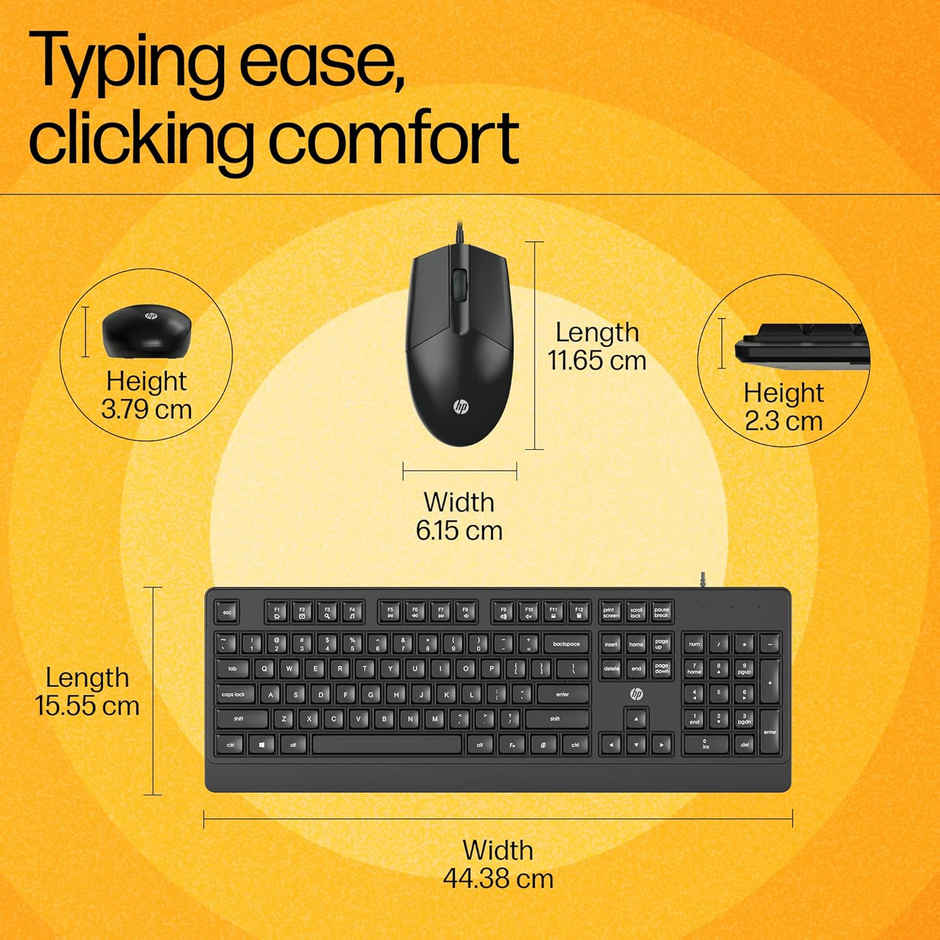 Km180 Wired Mouse And Keyboard Combo