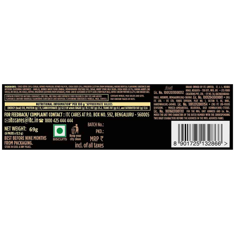 Sunfeast Dark Fantasy Coffee Fills, Original Filled Cookie With Coffee Flavour | Perfect Snack