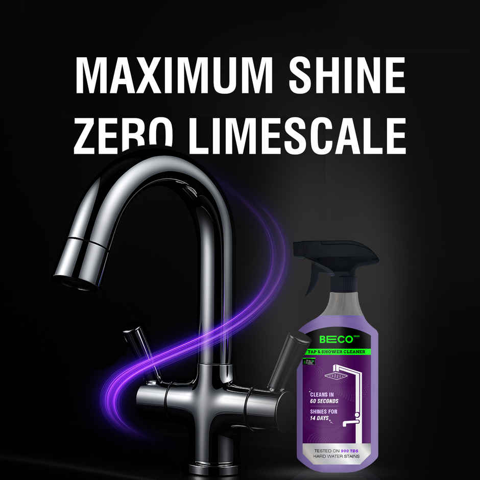 BECO Max - Tap & Shower Cleaner Descaler- Cleans In 60 secs