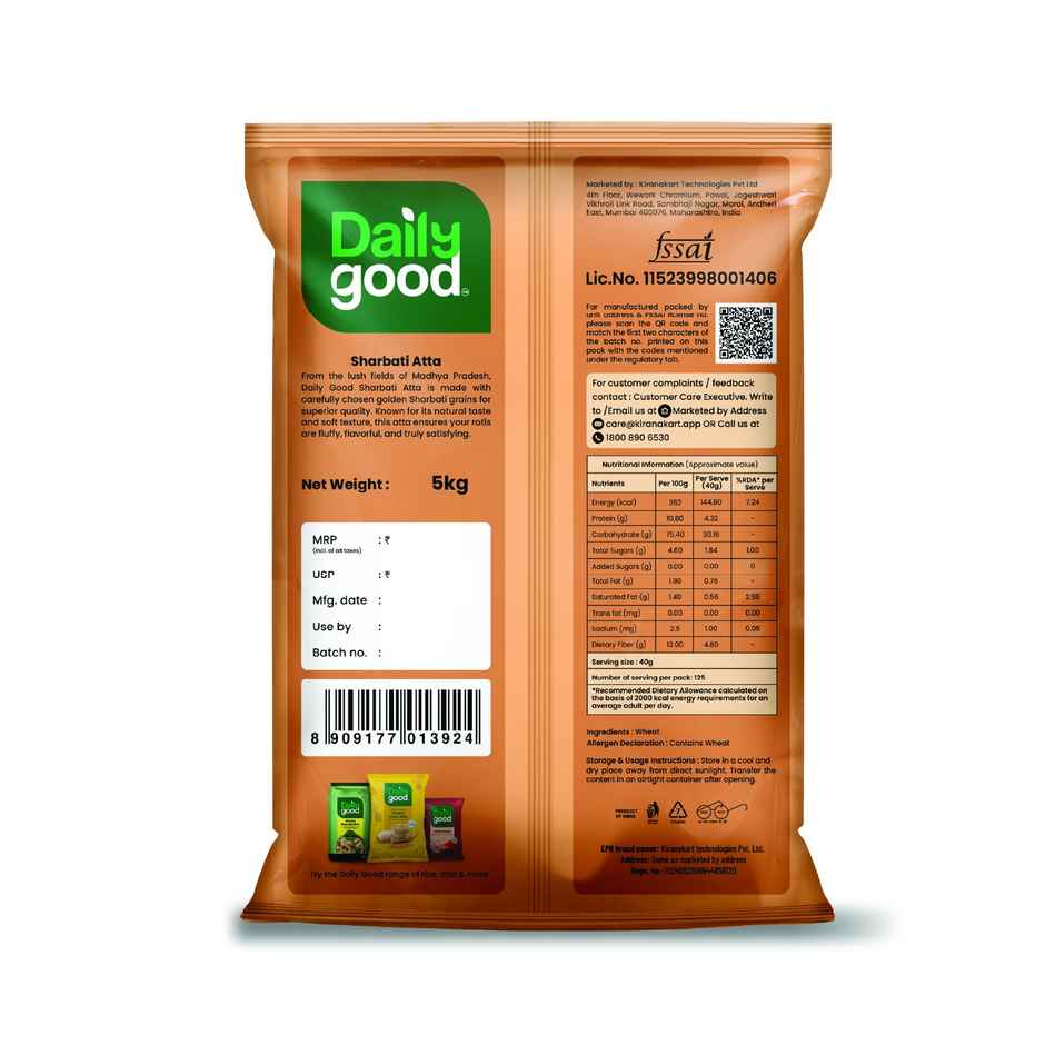 Daily Good Sharbati Atta