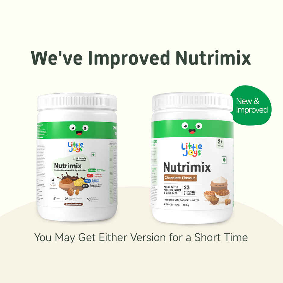 Little Joys Nutrimix Chocolate Drink Mix | For 2 - 6 Years Kids