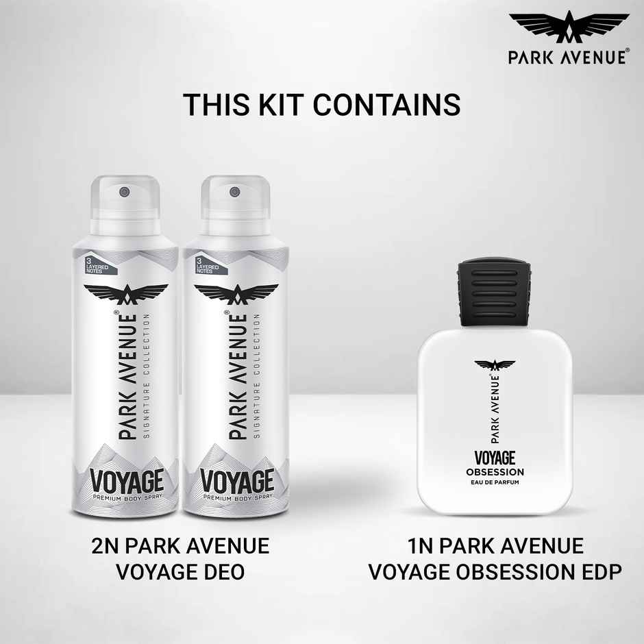 Park Avenue Signature Perfume Gift Set For Men 2 Deo 1 Eau De Parfum