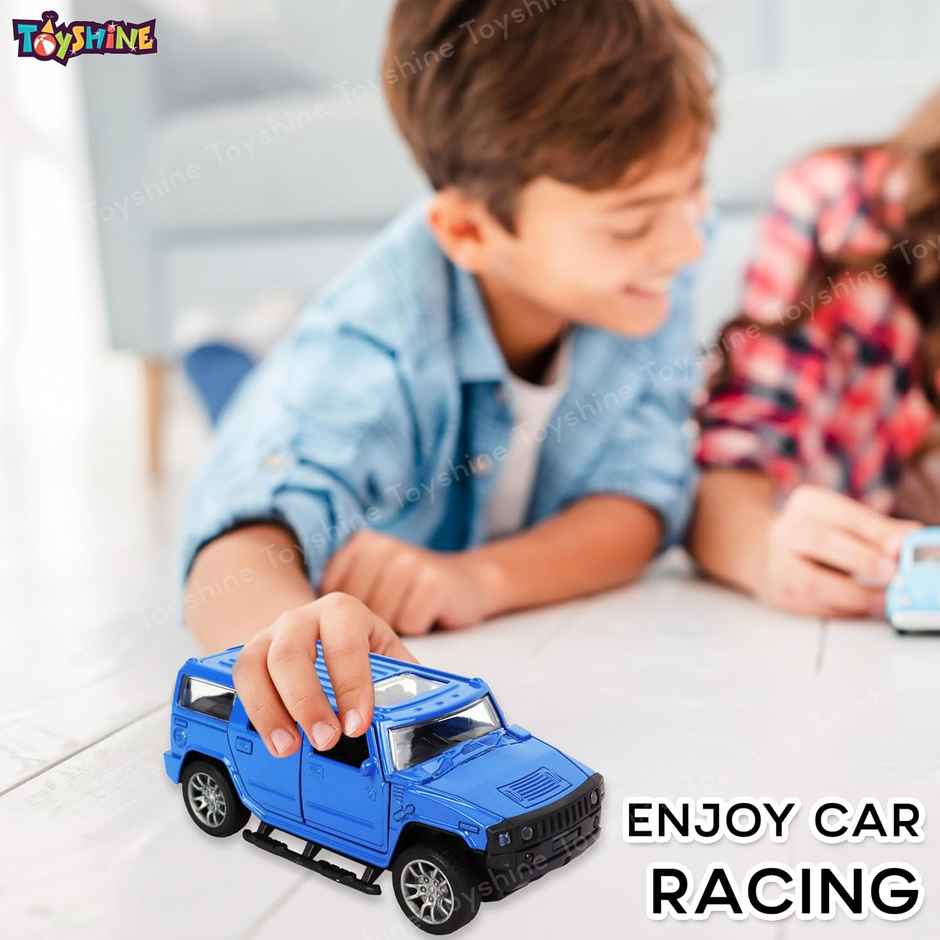 Toyshine 1:32 Scale Die Cast Racing H2 Model Vehicle Toy Car With Pull Back Function | Assorted