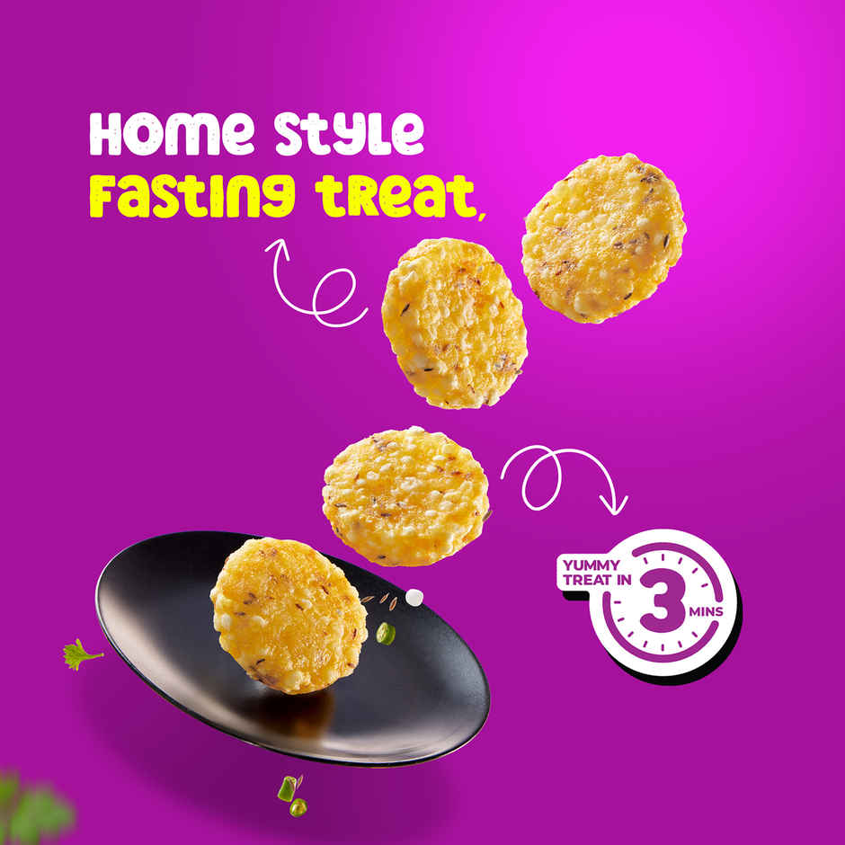HyFun Sabudana Tikki, Fast Friendly | Frozen