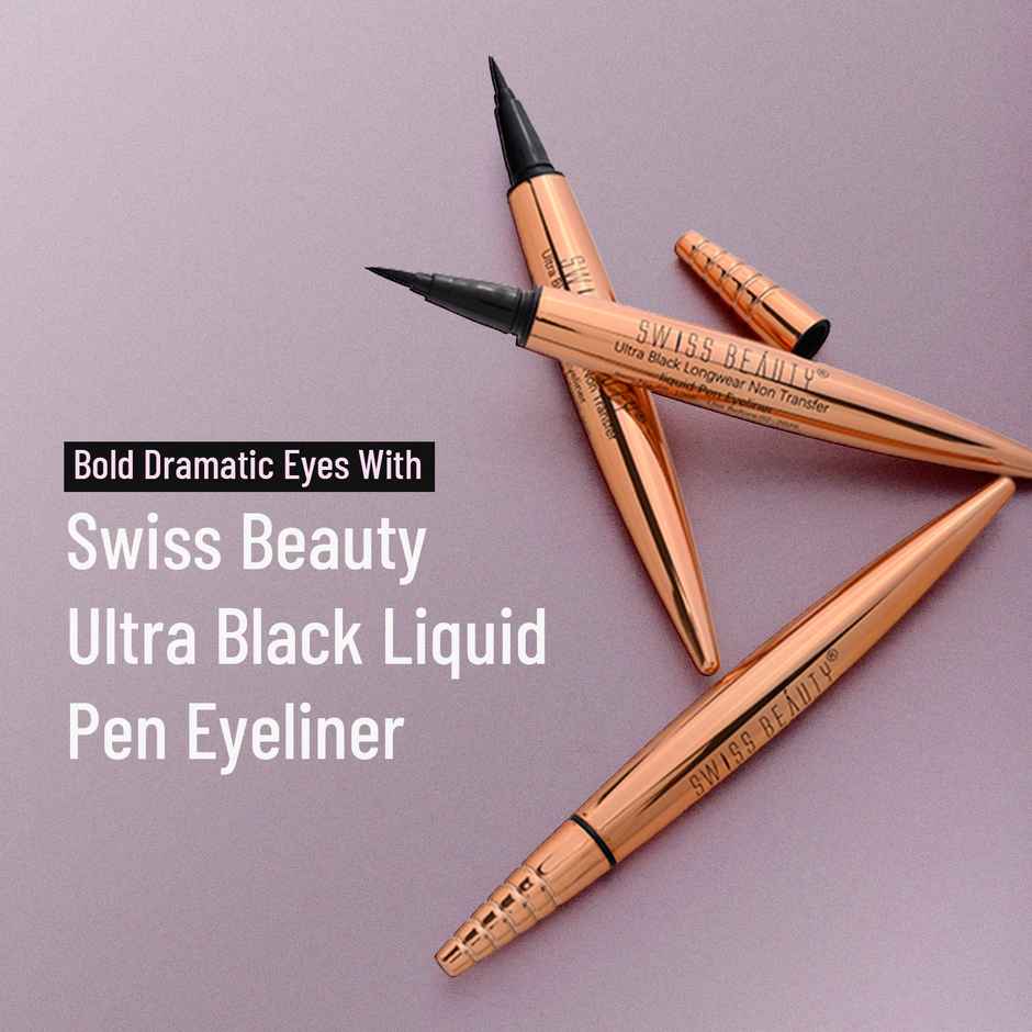 Swiss Beauty Liquid Pen Eyeliner - Black