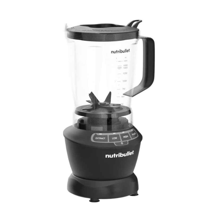 Nutribullet Combo Mixer Grinder/Smoothie Maker | 1000W | 2 Jars | 1.6L Pitcher & Tamper - Dark Grey