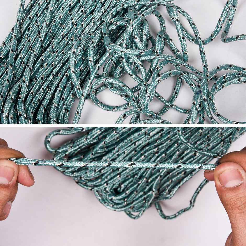 Kuber Industries Nylon Synthetic Cloth Drying Rope|Cloth Drying Wire|20 MTR|Multicolor