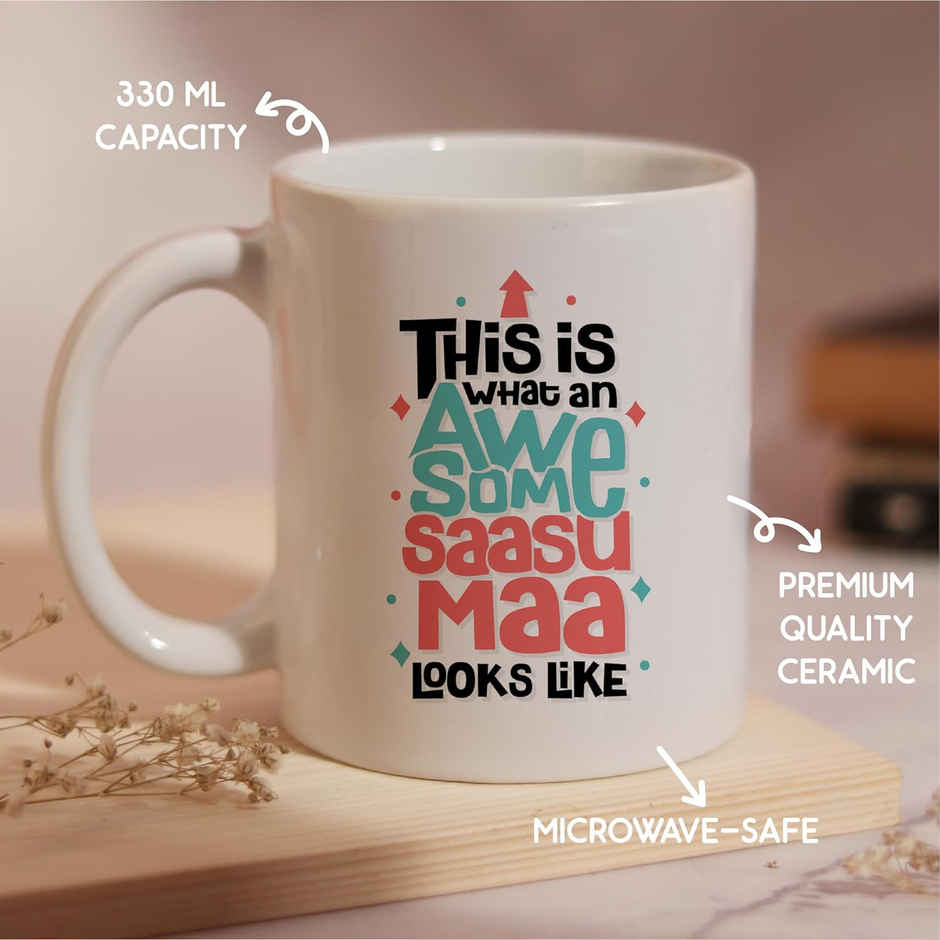 Oye Happy Awesome Sasu Maa Mug