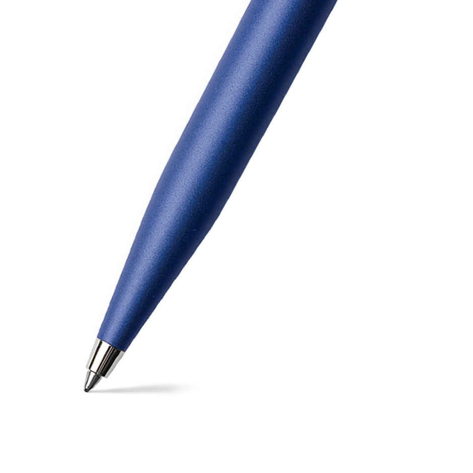 Sheaffer Ballpoint Pen | Chrome Trim | Neon Blue