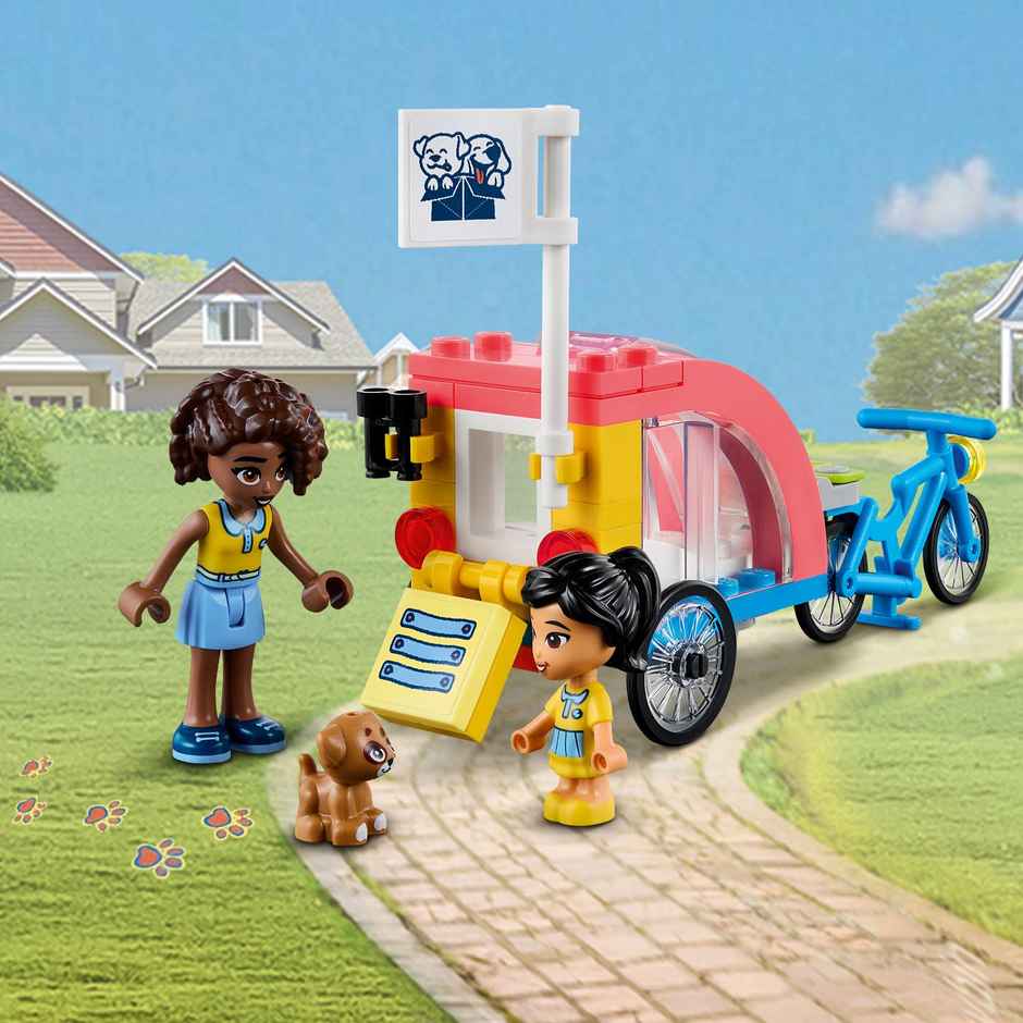 Lego Friends Dog Rescue Bike Building Toy Set