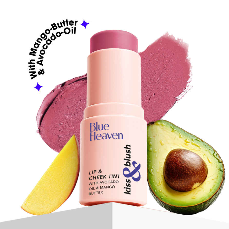 Blue Heaven Kiss & Blush Lip & Cheek Tint - Rosy Dusk