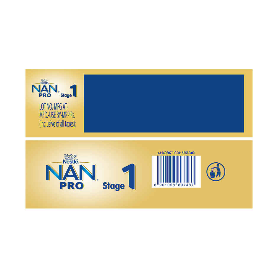 Nestle NAN PRO Stage 1 Infant Formula Pouch | 0 - 6 M