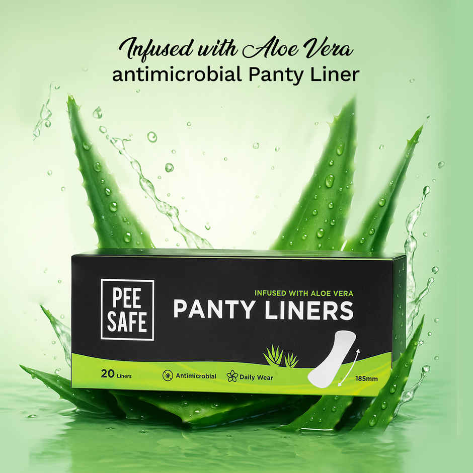Pee Safe Aloe Vera Panty Liners XL