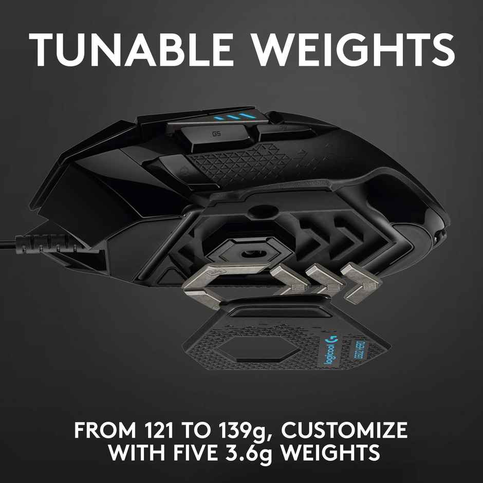 Logitech G502 HERO High Performance Gaming Mouse