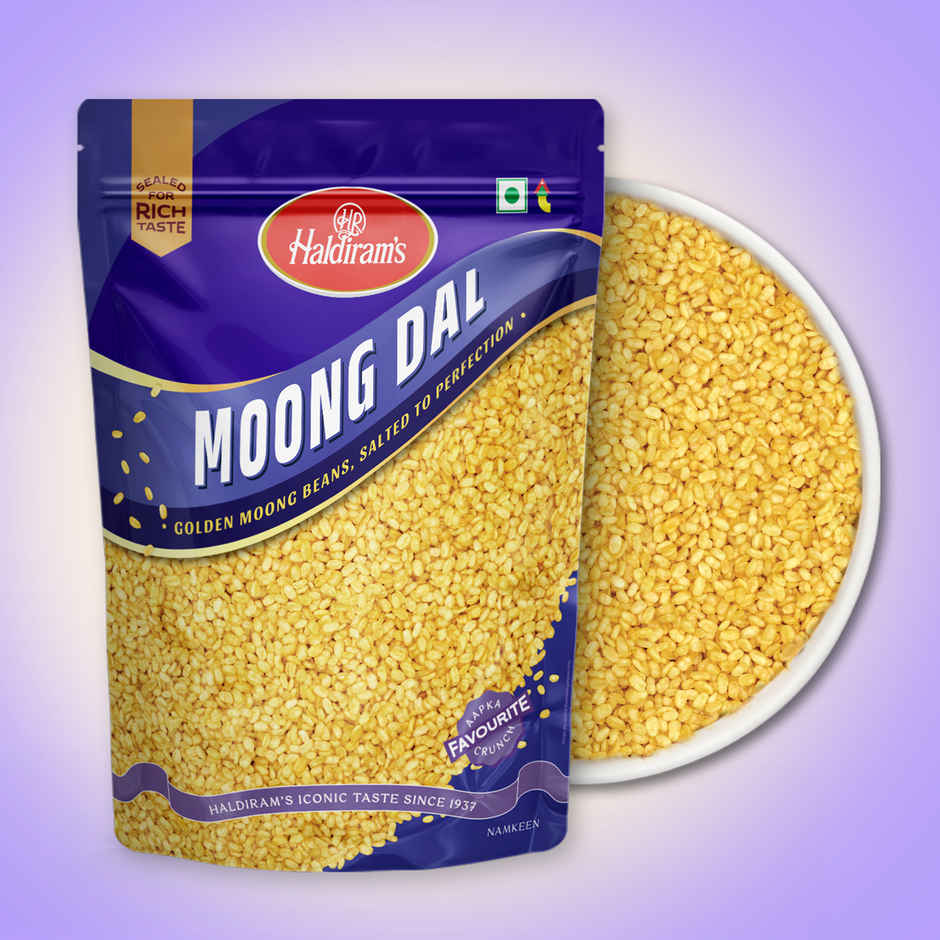 Haldiram's Moong Dal | Crispy Fried Lentil Snack