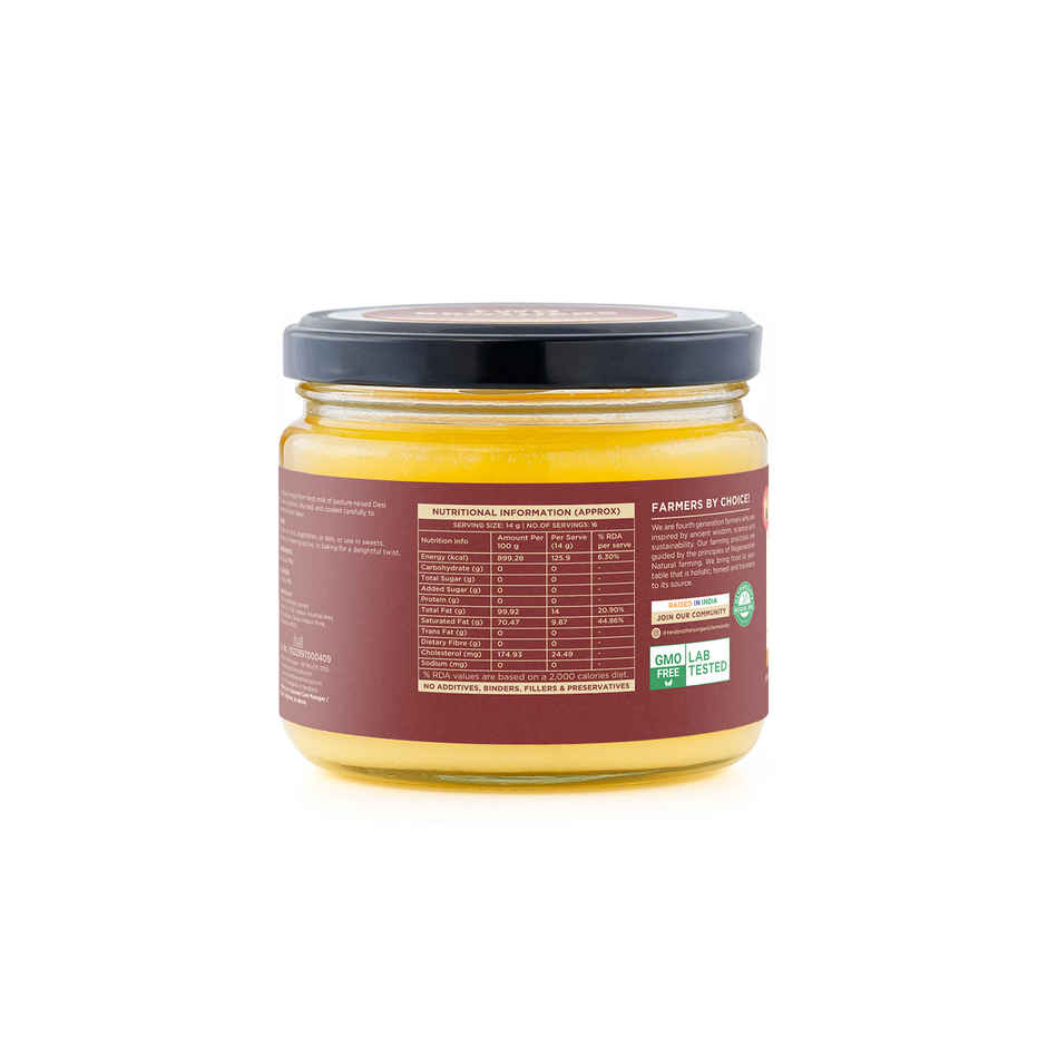 Two Brothers Desi Gir Cow Cultured Ghee