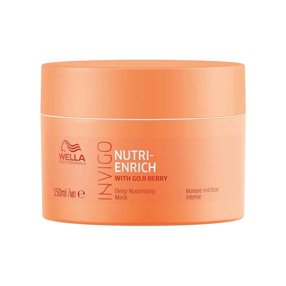 Wella Professionals Invigo Nutri Enrich Hair Mask for Dry, Frizzy Hair