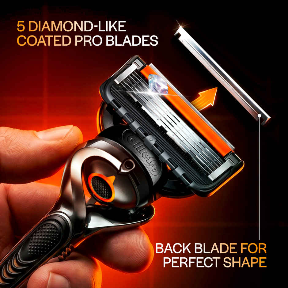 Gillette Fusion Proglide Flexball Manual Shaving Razor Blades Cartridge