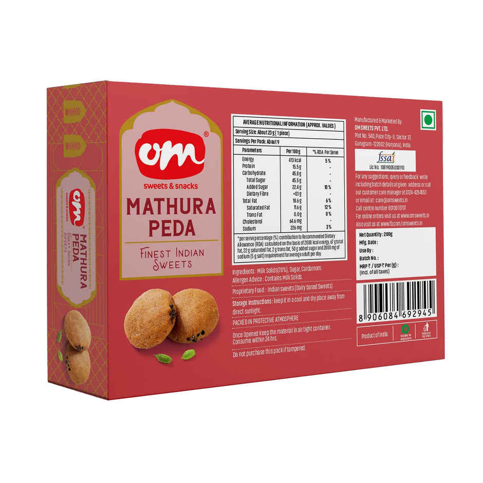 OM Sweets Mathura Peda