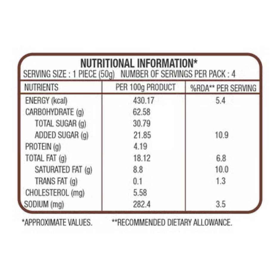 Winkies Love Bite | Choco Heart Cake Filled With Choco & Hazelnut Cream