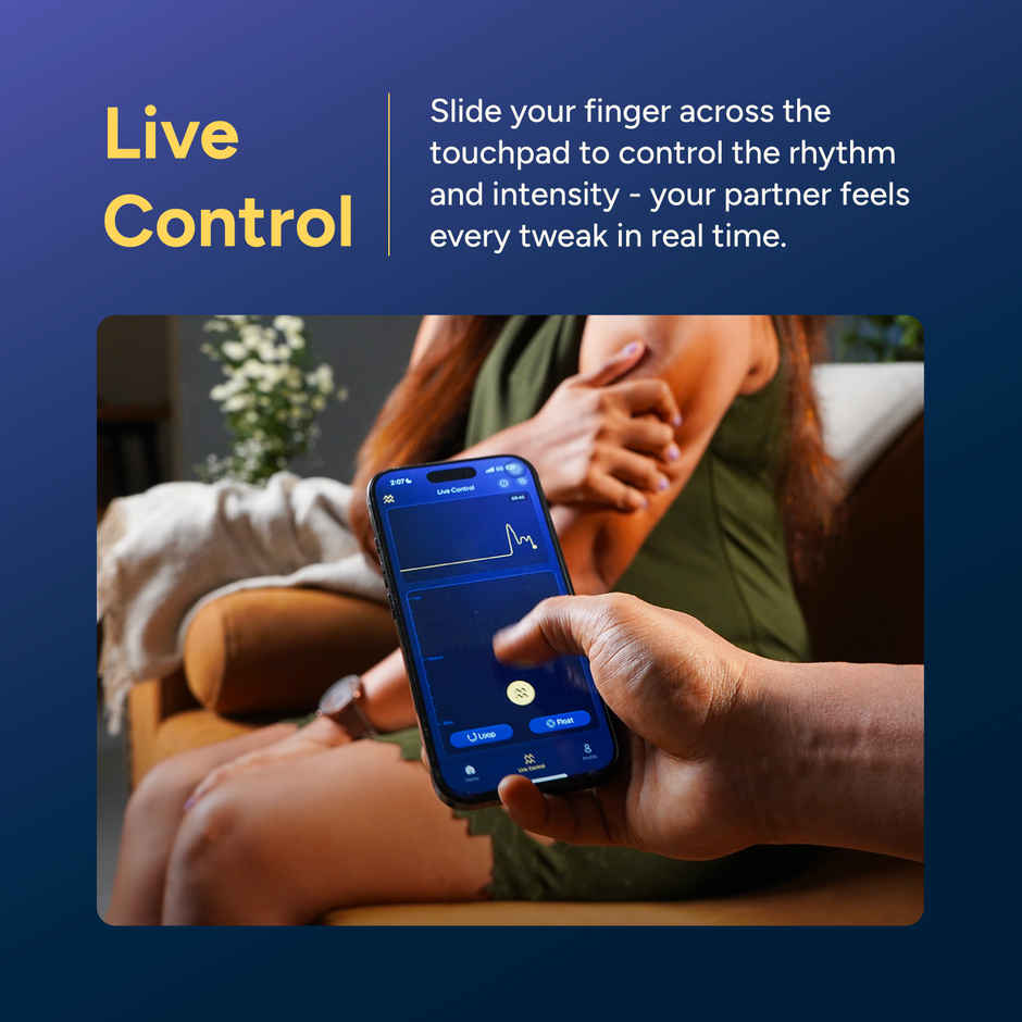 MyMuse Groove plus App Controlled Personal Massager