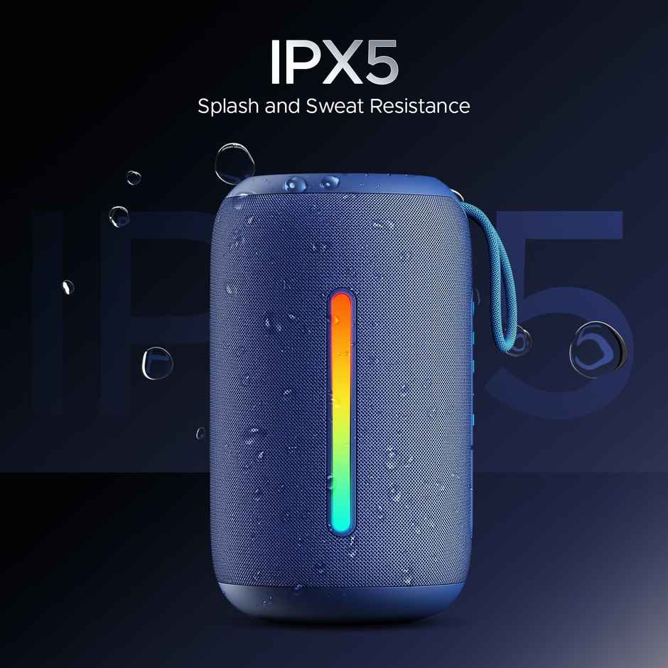 boAt Stone 352 Pro w/ 14W Signature Sound Up to 12 Hours Playback,RGB LEDs,TWS Feature(Vibing Blue)