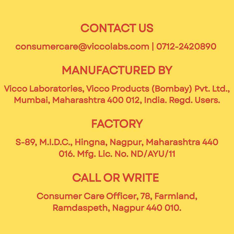 Vicco Vajradanti Herbal Toothpaste | Ayurvedic Gum Care | Sugar Free Formula